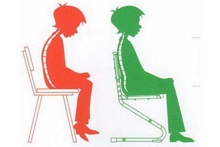 как правильно сидеть на стуле